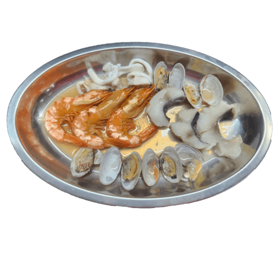 清蒸海鲜_Steamed seafood_小 22 中 42 大 60.00